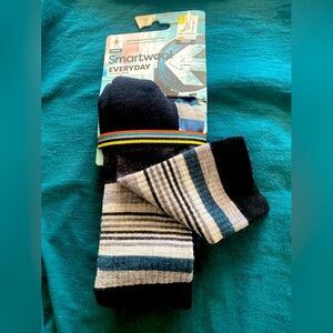 Smartwool Socks Everyday Merino-Recycled Nylon Crew Unisex M9-11, W10-11.5